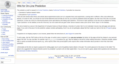 Desktop Screenshot of onlineprediction.net